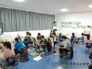 洛陽畫室暑假培訓如何處理頭部素描